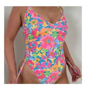 We Are We Wear ECO Retro Floral Nicola Swimsuit